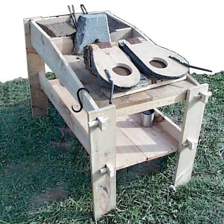 Viking Forge with shield stone