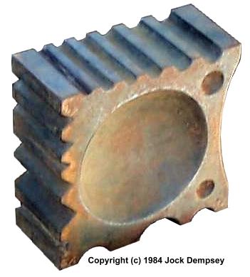 Square swage block pattern by Jock Dempsey (c) 1984