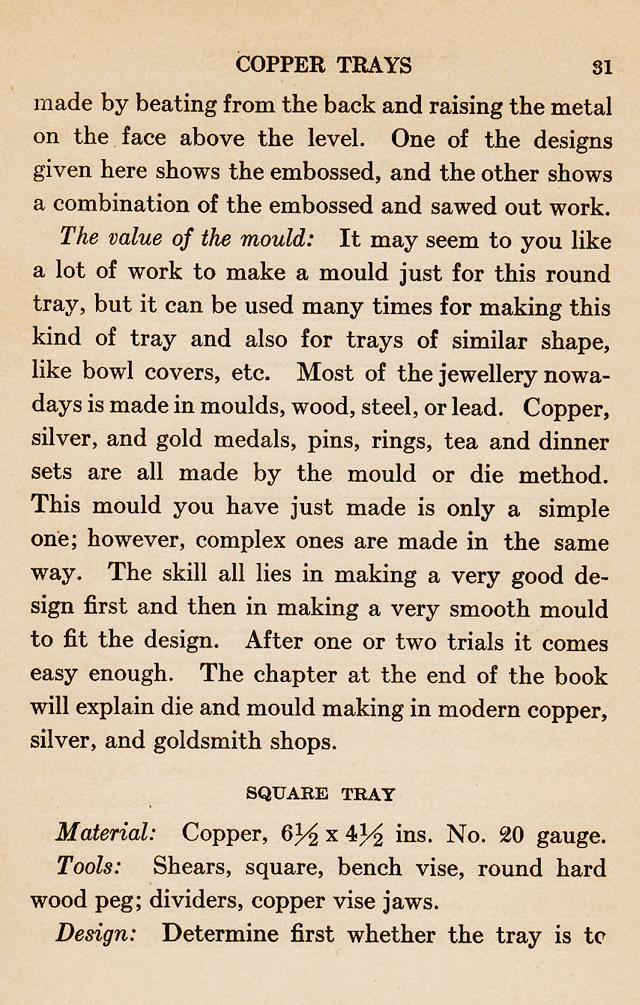 book, Metal, copper, brass, silver, iron, metalwork, blacksmithing, metalsmithing, children, education, projects