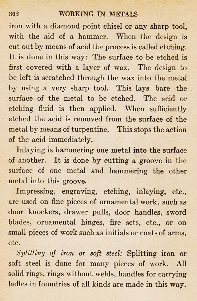 book, Metal, copper, brass, silver, iron, metalwork, blacksmithing, metalsmithing, children, education, projects