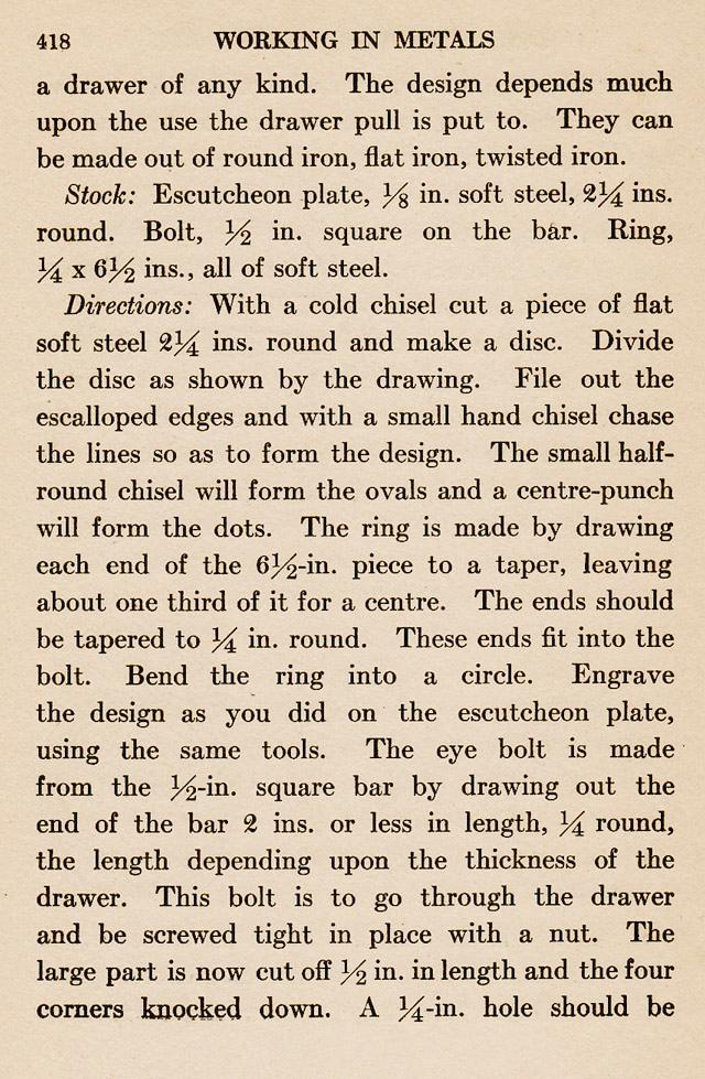 book, Metal, copper, brass, silver, iron, metalwork, blacksmithing, metalsmithing, children, education, projects