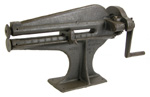 Hand Crank Leather Slitting Machine