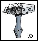 Steak or Stake Anvil Humor