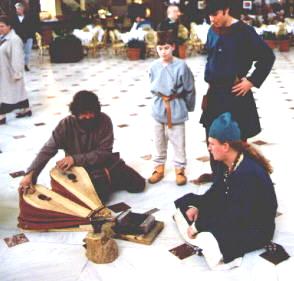 Oswulf and Cedric with Viking Forge