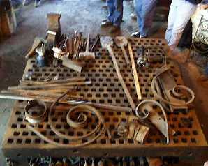 Jigs on Weld Platten