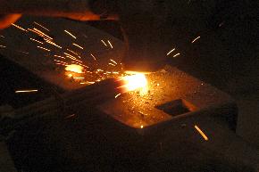 Induction Forge Welding Heat